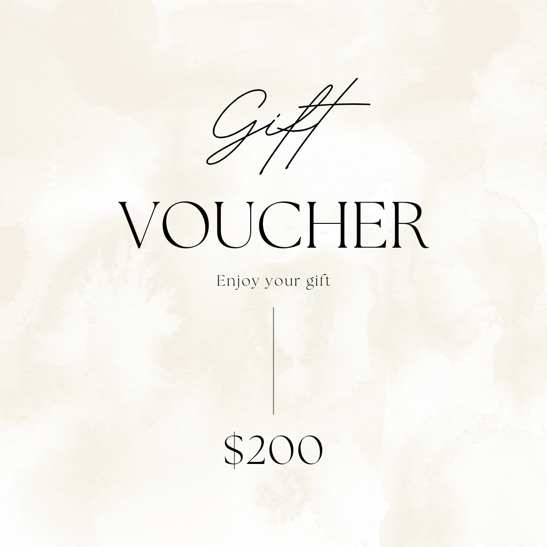 Luisana Jewelry Gift Card worth $200 for purchasing elegant jewelry gifts