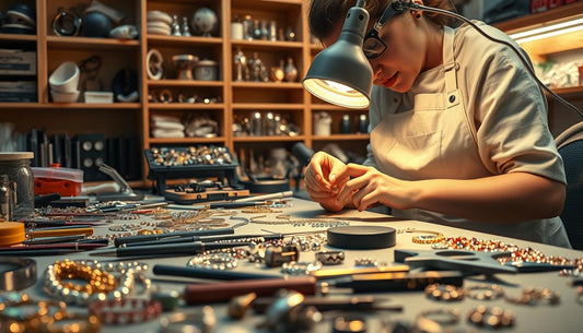 DIY Jewelry Repair Tips for fixing common jewelry issues at home with essential tools