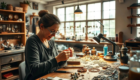 Creating Handmade Jewelry with Recycled Materials