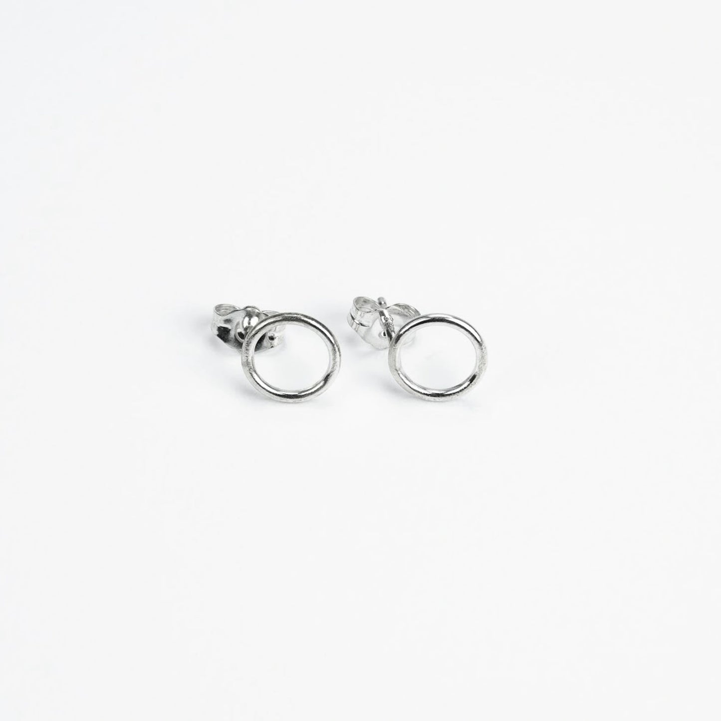 Luisana Jewelry Carly Studs in Silver with a Minimalist Design for Everyday Wear