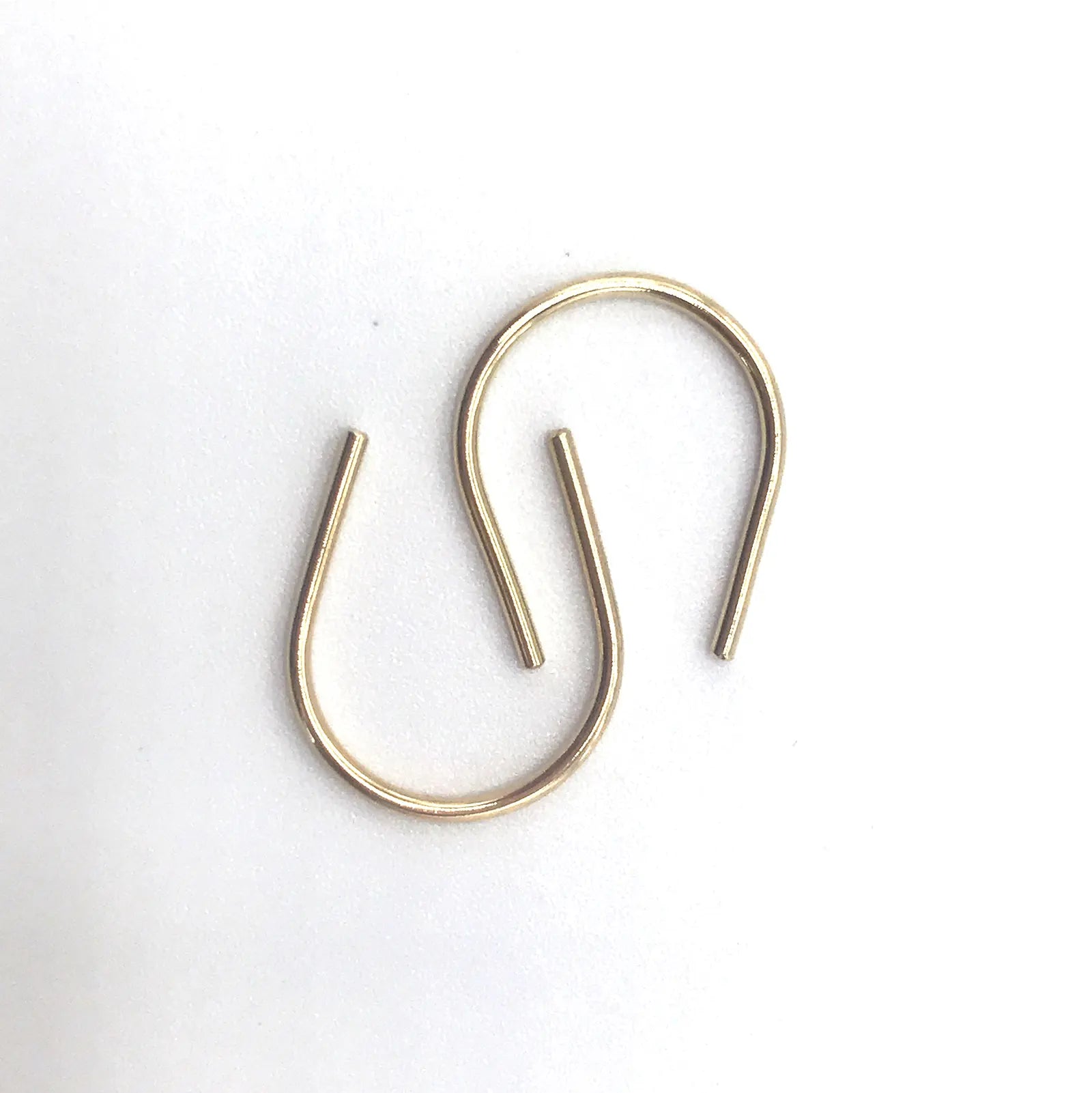 Luisana Jewelry Horseshoe Earrings in Gold with Simple and Elegant Design