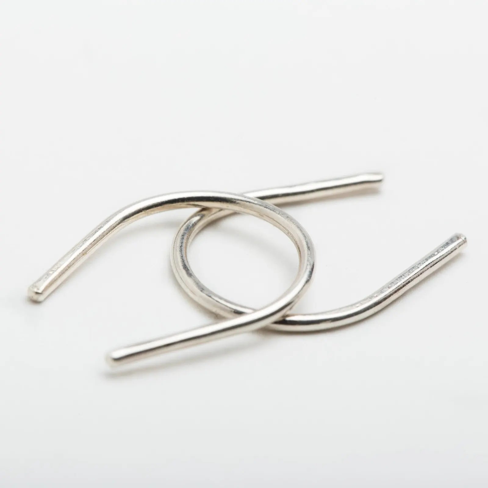 Luisana Jewelry Horseshoe Earrings in Silver with a Unique and Elegant Design