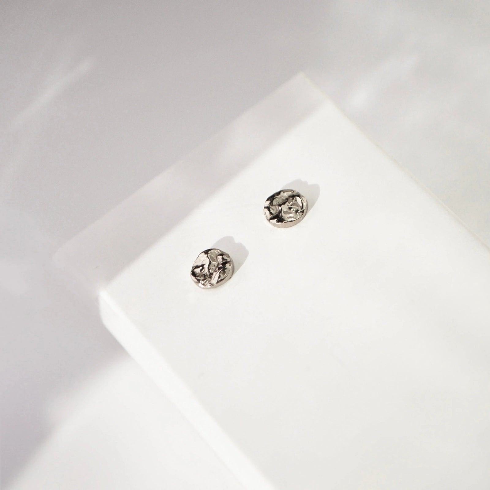 Stylish Roma Studs earrings by Luisana Jewelry featuring a unique design and polished finish